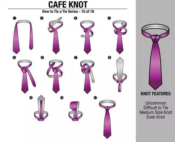 领带怎么系图解(领带打法图解)
