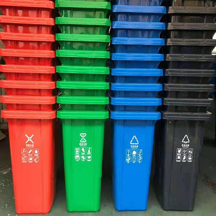 黄色垃圾桶分类颜色和标志(垃圾桶颜色)