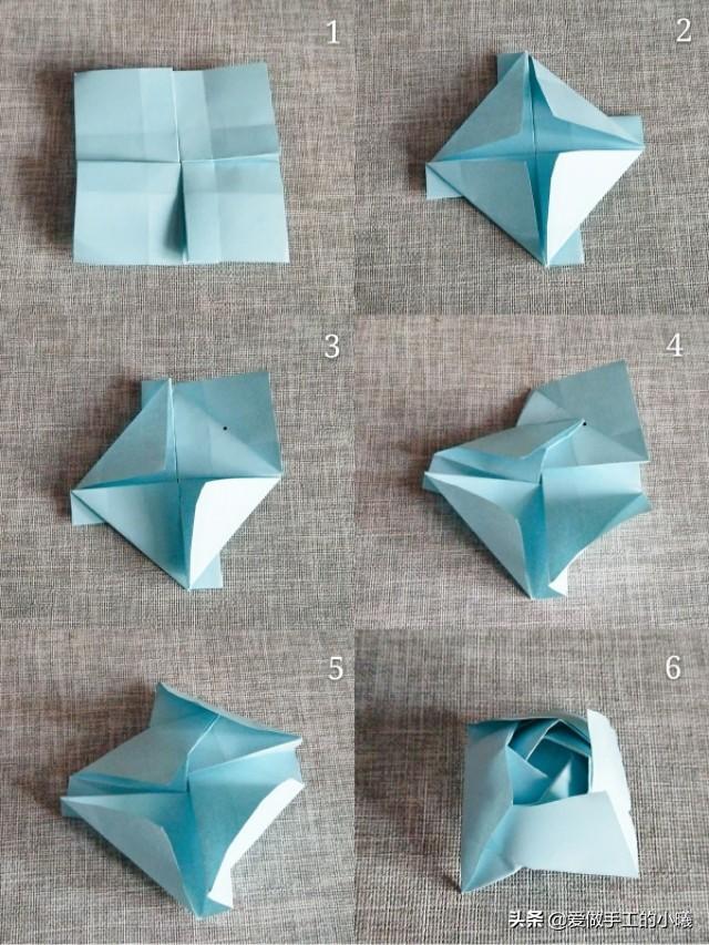 纸巾玫瑰花折纸教程(纸巾做玫瑰花步骤图解)