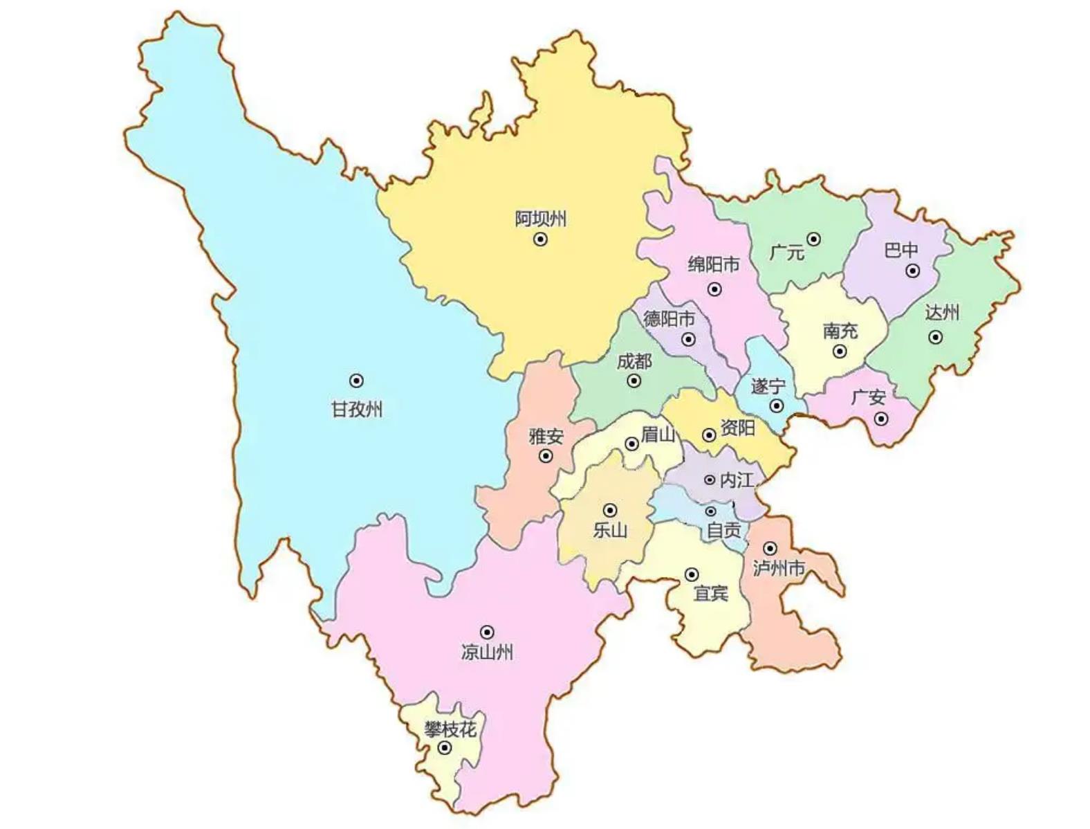 四川省有哪些城市和县城(四川一共有多少个市和县)